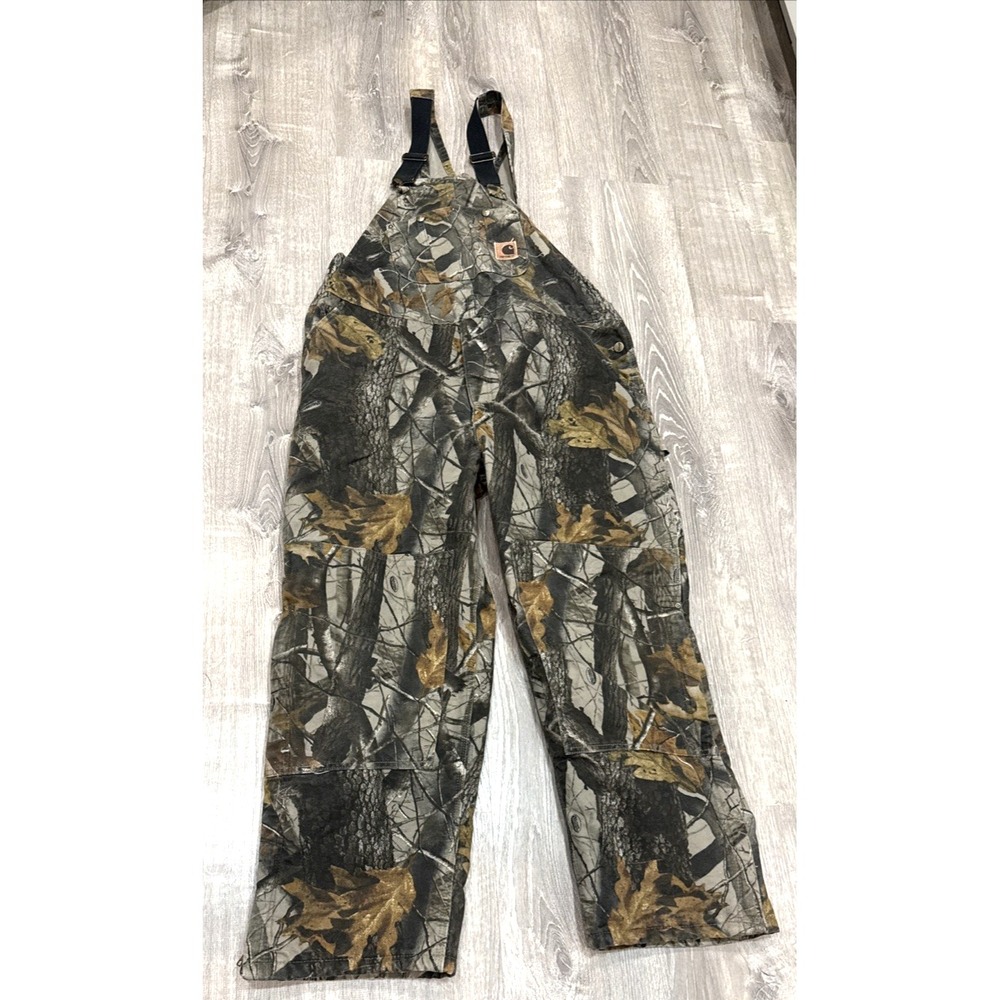 Men's Carhartt Hunting Bibs please read